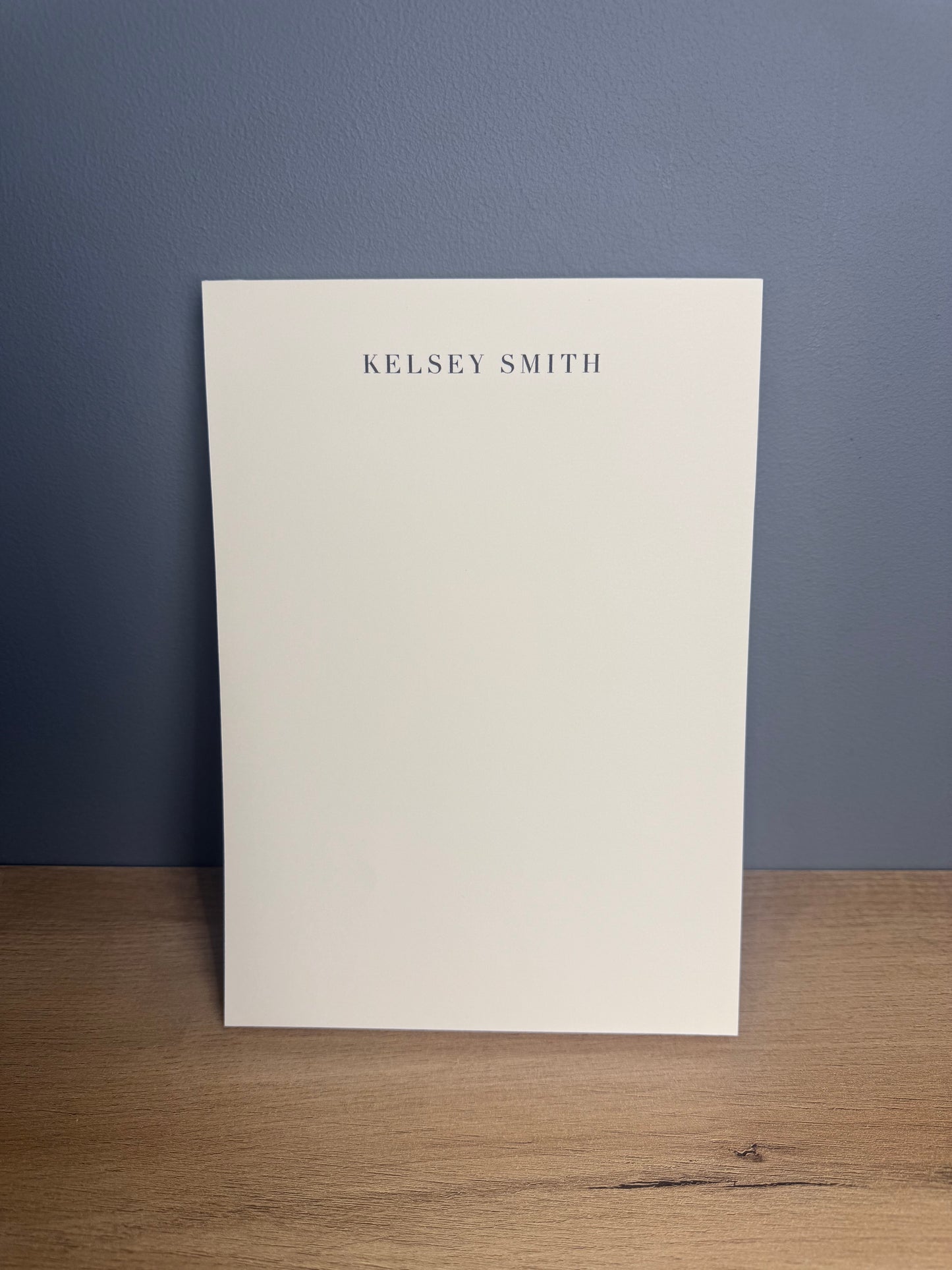 Personalised Luxury Notepad