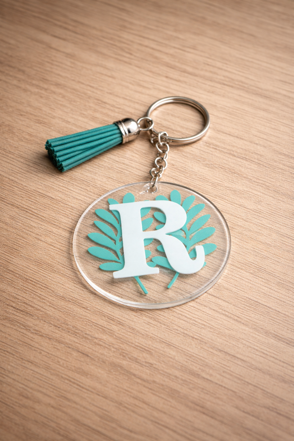 Greenery Keychain/Bag Tag