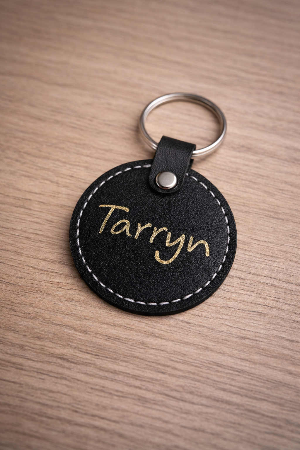 Synthetic Leather Keyring