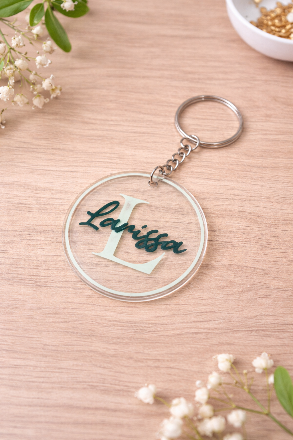 Name Keychain/Bag Tag