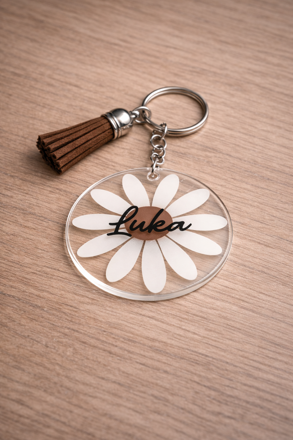 Daisy Keychain/Bag tag