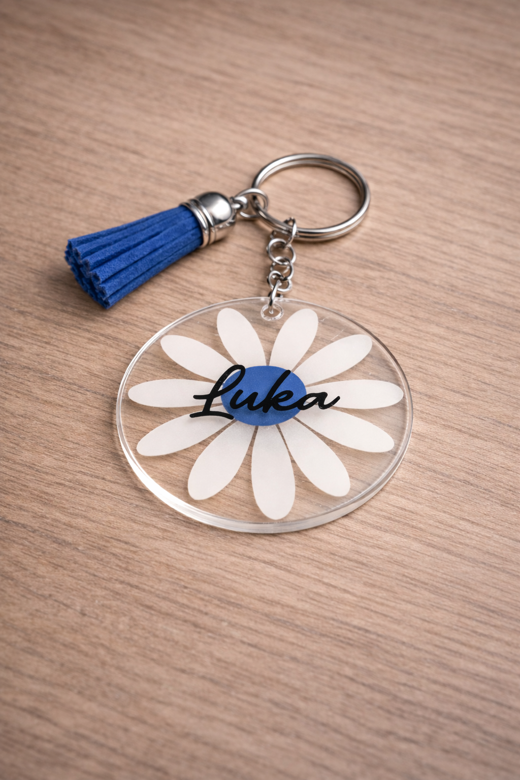 Daisy Keychain/Bag tag