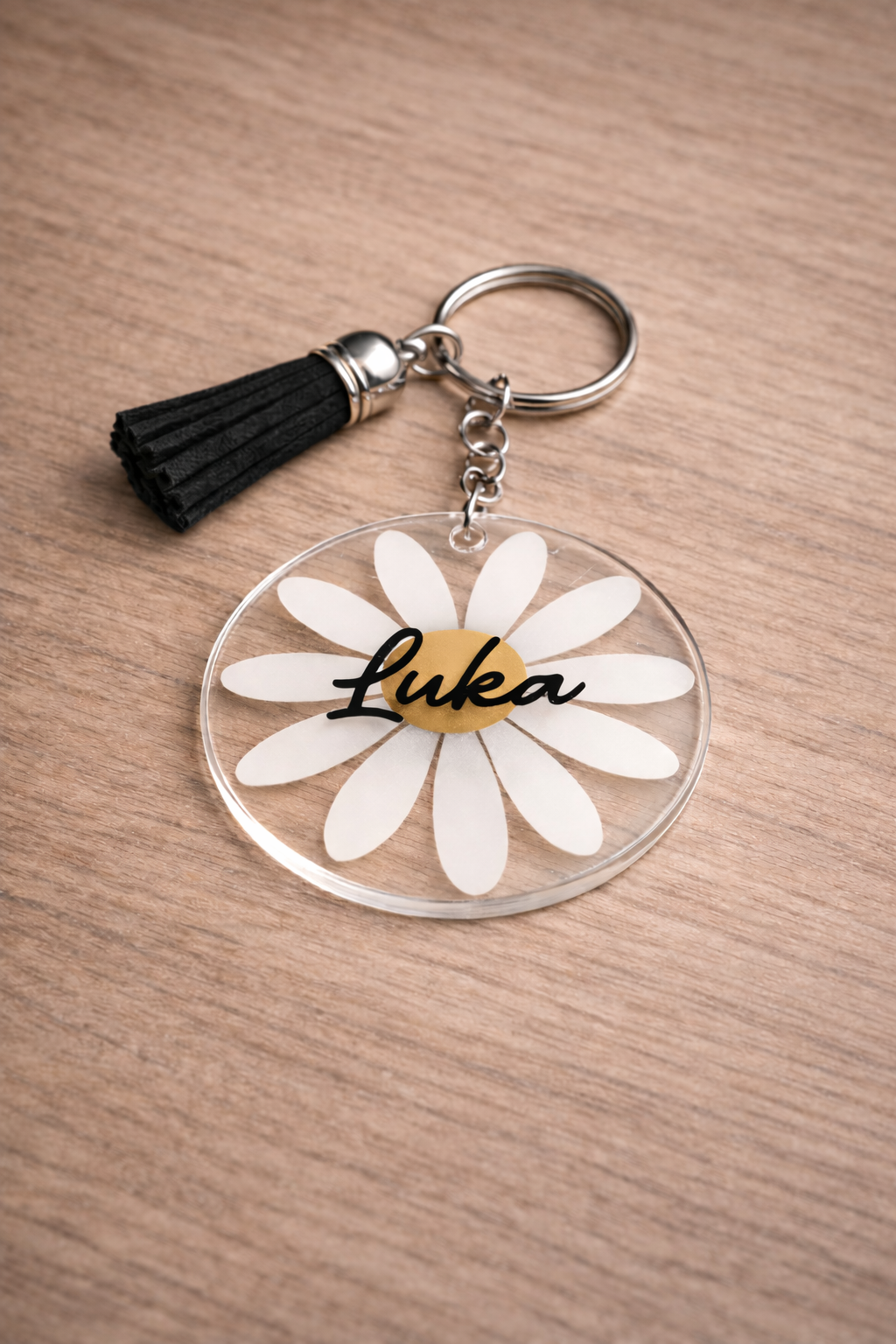 Daisy Keychain/Bag tag