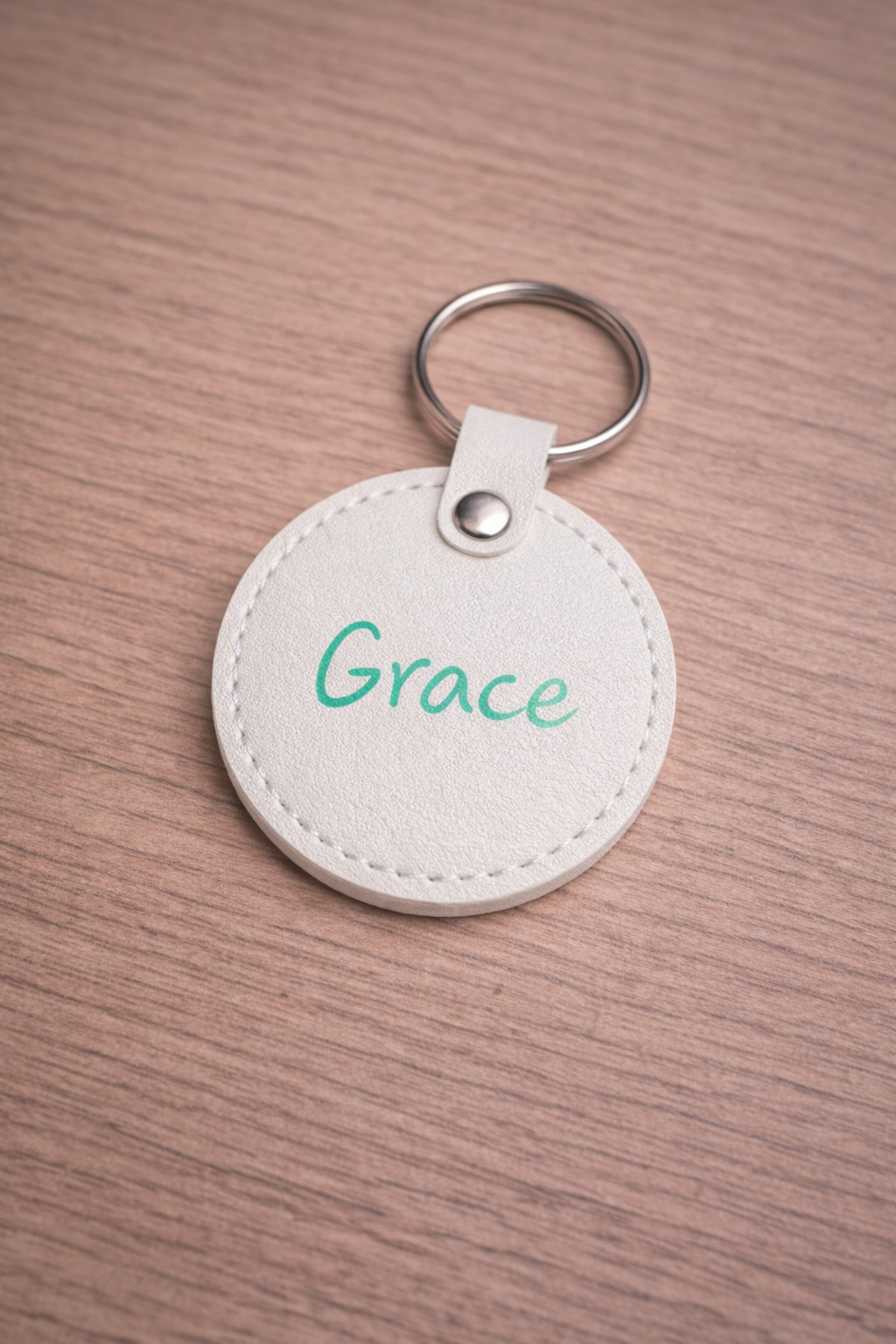 Synthetic Leather Keyring