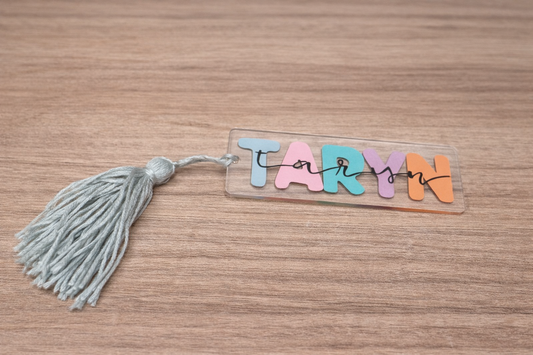 Tassel Acrylic Bookmark