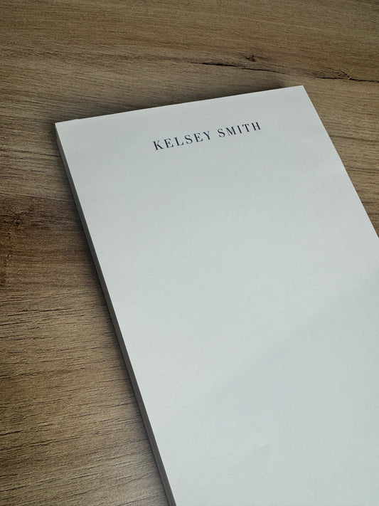 Personalised Luxury Notepad