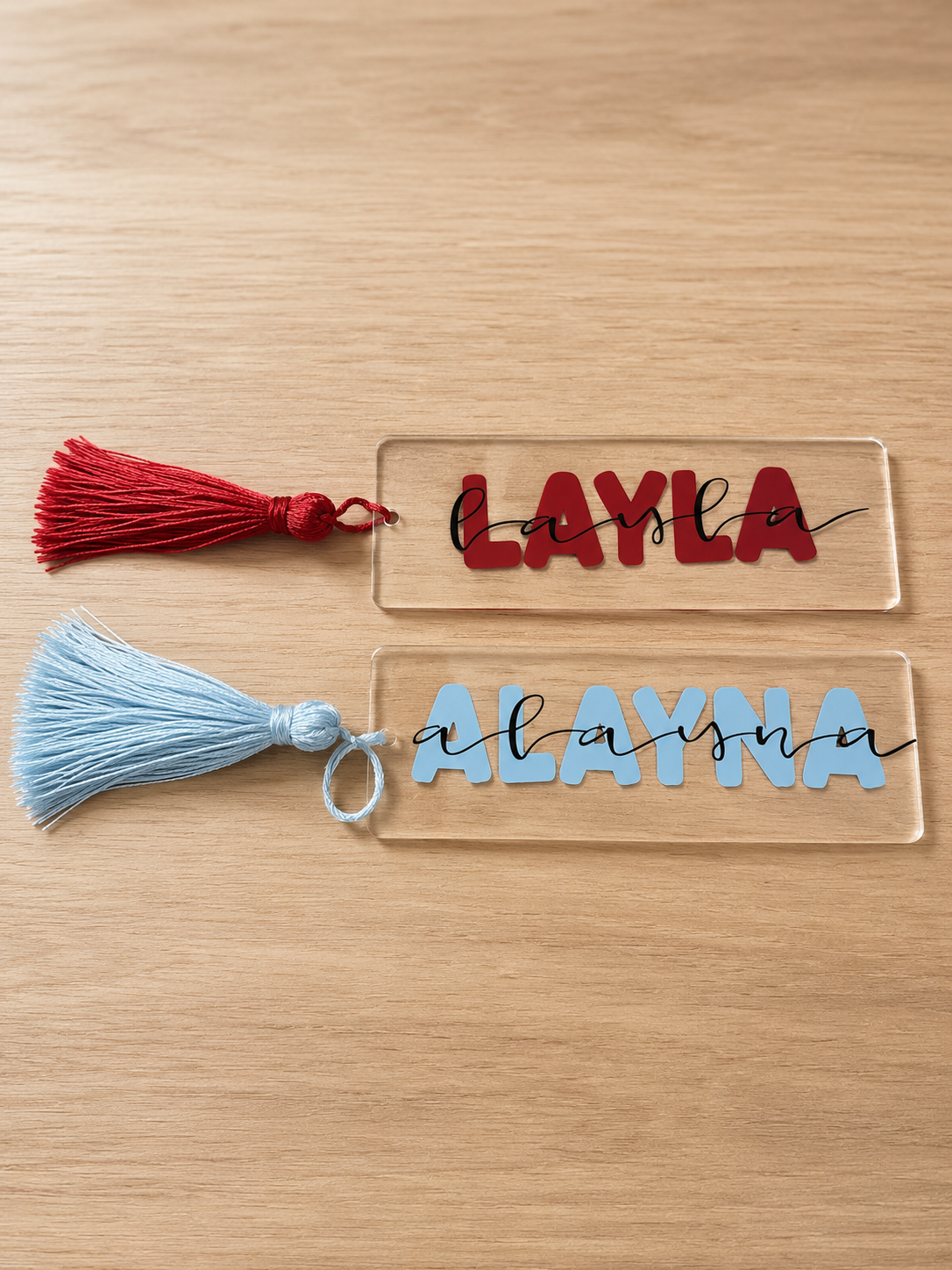 Tassel Acrylic Bookmark