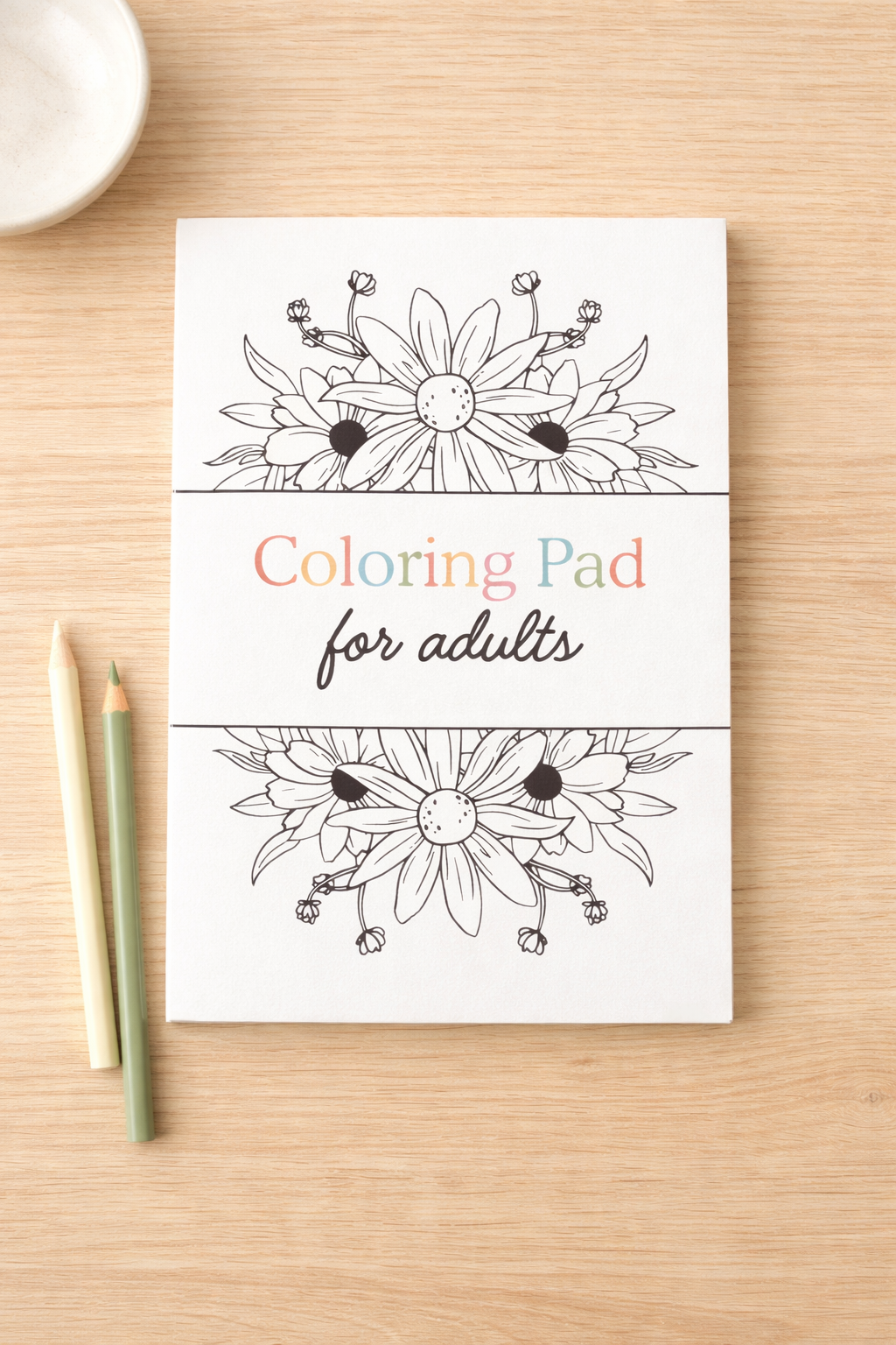 Colouring Pad for Adults