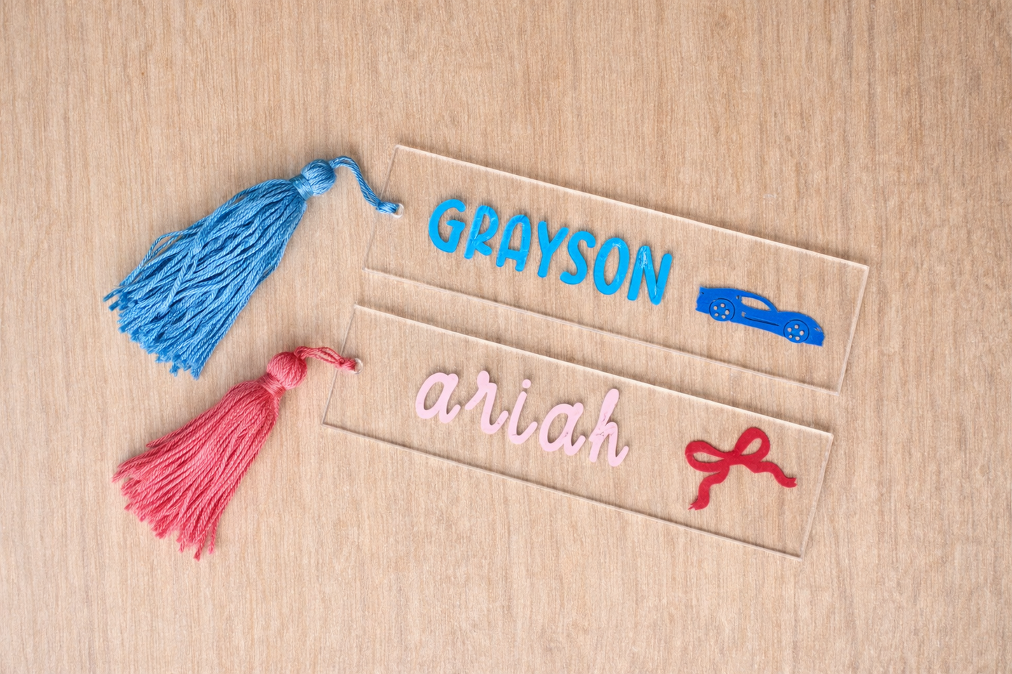Tassel Acrylic Bookmark