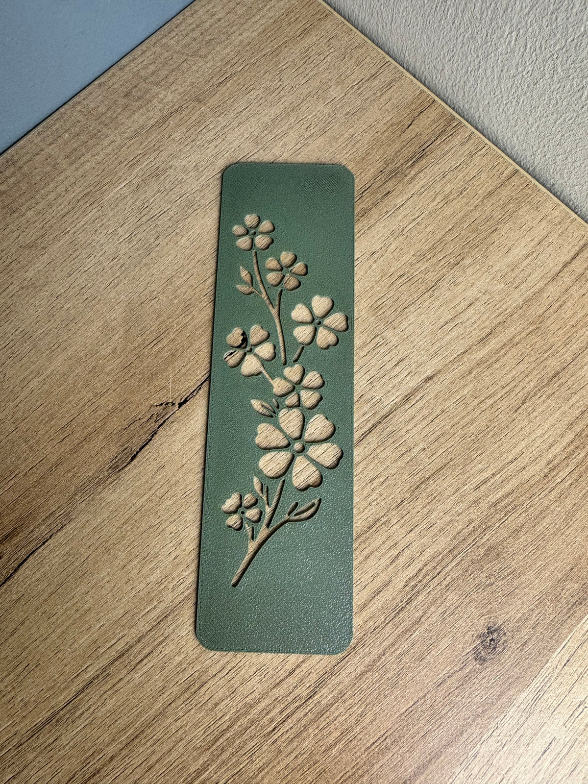3D Printed Floral Bookmark