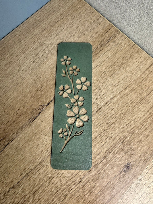 3D Printed Floral Bookmark